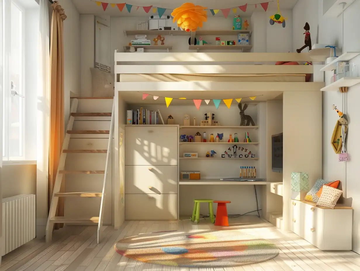 Hochbett für Kinder