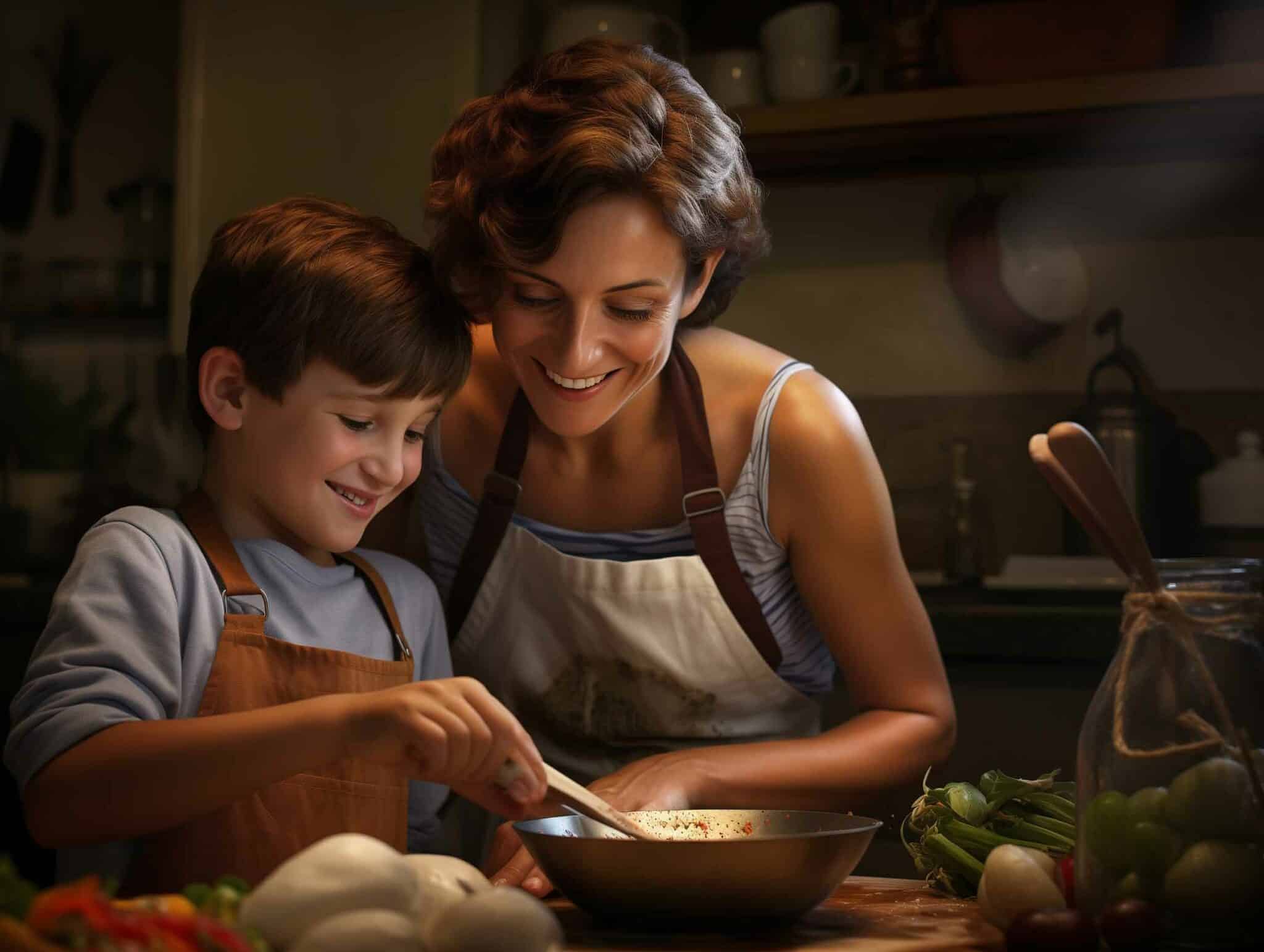 Kochen mit Kindern