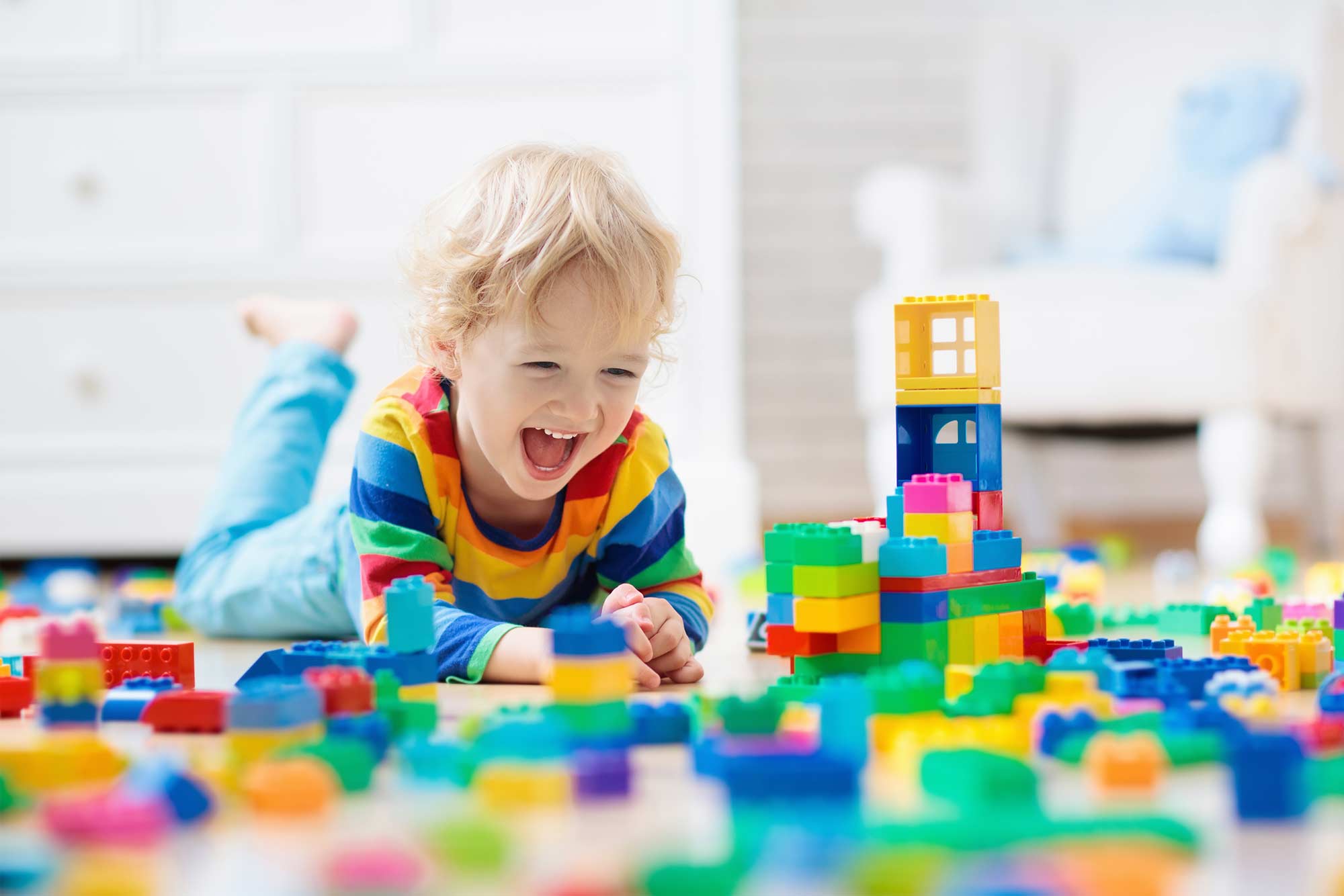 Spielideen für Zuhause für 1-2 Jährige
