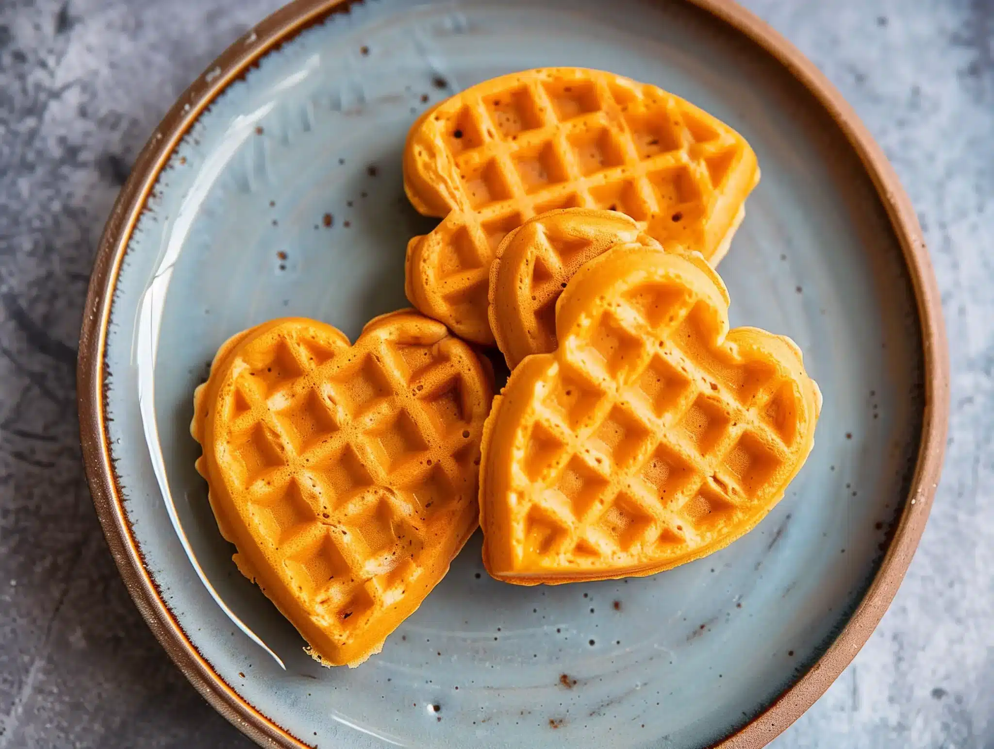 Gesunde Süßkartoffel-Waffeln für Babys
