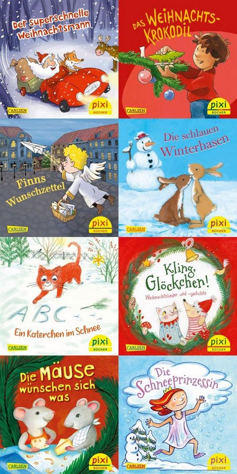 Pixi-Weihnachts-8er-Set 41: Pixis Weihnachtszauber (8x1 Exemplar) / diverse