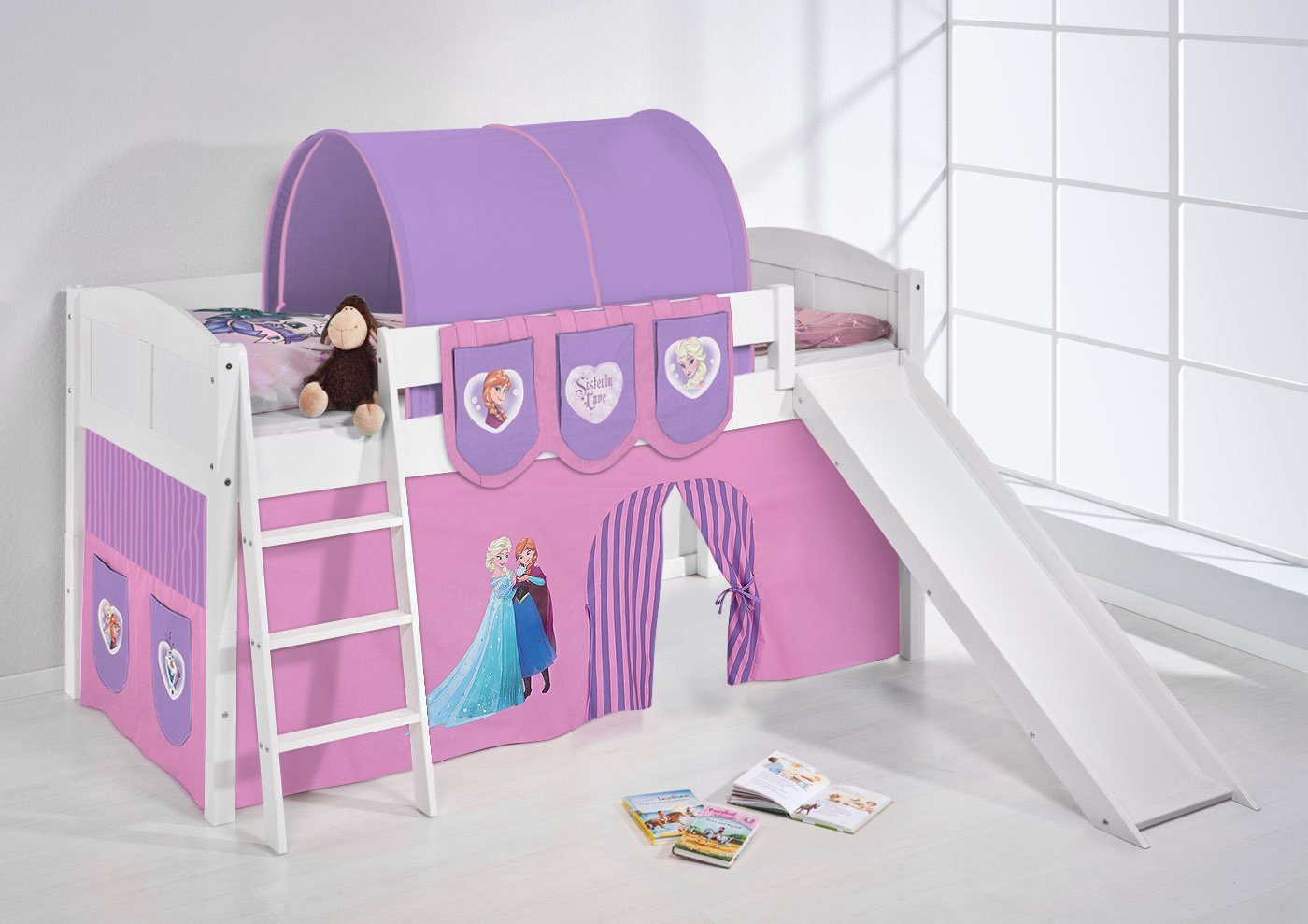 Lilokids Hochbett mit Rutsche IDA